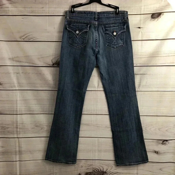 Vigoss Blue Bootcut Jeans Size 9 - Picture 2 of 8